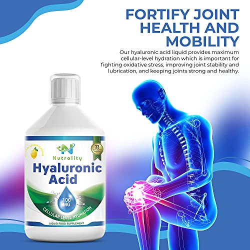 Hyaluronic Acid Supplement - Advanced Joint Support, Vegan