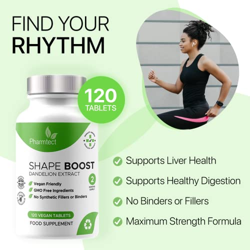 Shape Boost Tablets - Pure Dandelion Root Extract