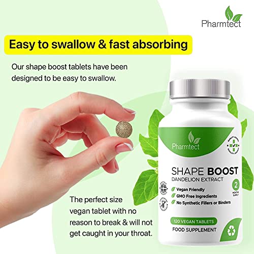 Shape Boost Tablets - Pure Dandelion Root Extract
