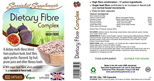 Dietary Fibre Complex for Weight Loss - 100 Capsules