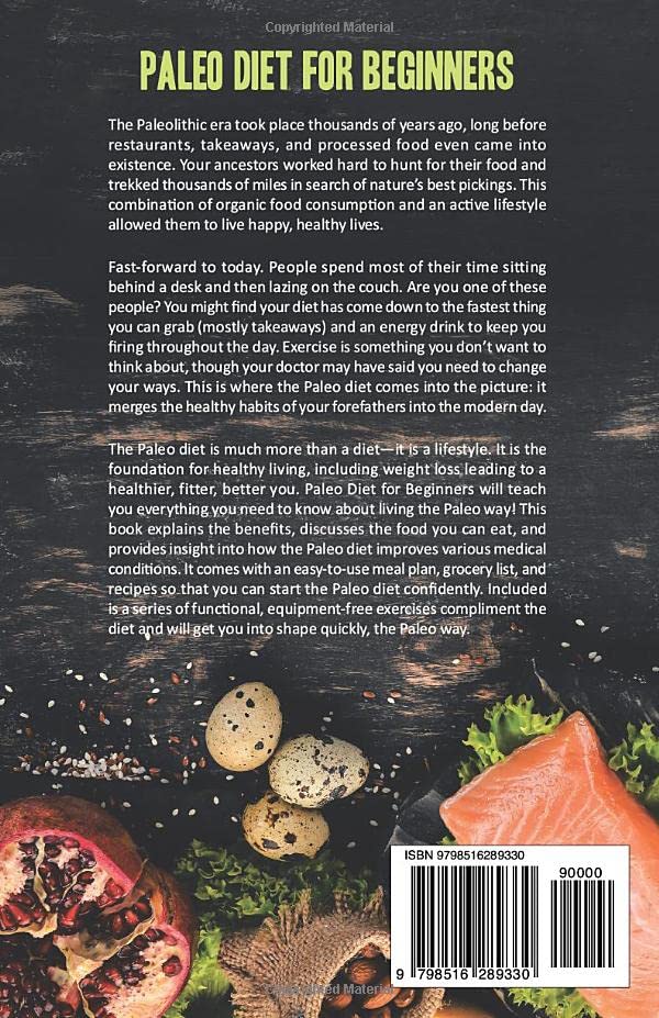 Beginner's Paleo Diet: Healthy Fitness for Weight Loss