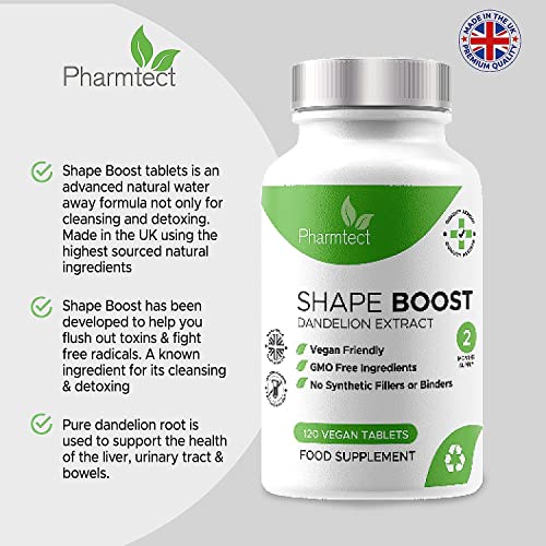 Shape Boost Tablets - Pure Dandelion Root Extract