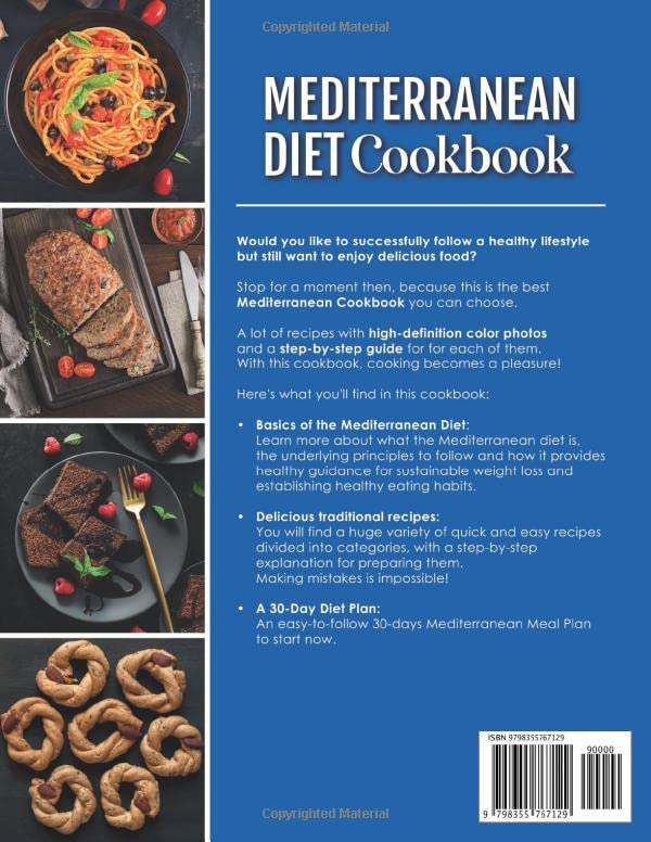 Healthy Mediterranean Recipes: Beginner's Cookbook with 30-Day Meal Plan