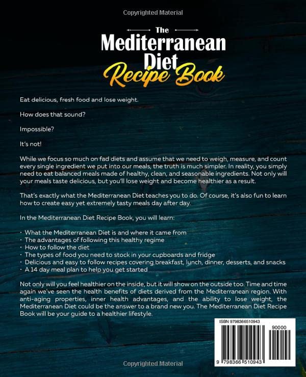 14-Day Mediterranean Diet Recipe Book: Everyday Super-Amazing Dishes