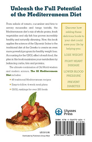 Greek GI Diet: Life-Saving Mediterranean Weight Loss
