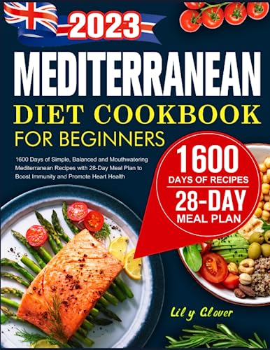 1600 Days of Mouthwatering Mediterranean Recipes: Boost Health