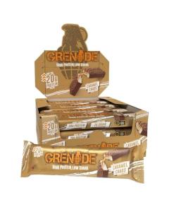 Grenade High Protein Bar - Caramel Chaos, 12-pack