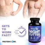 Night Cutter Non-Stimulant Fat Burner Tablets - 60 Count