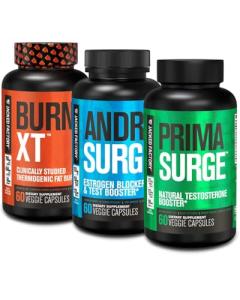 Jacked Factory Androsurge + Primasurge + Burn XT Bundle