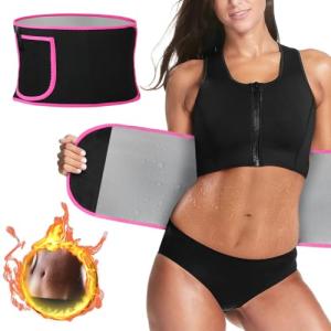 Adjustable Waist Trainer Sweat Belt for Weight Loss