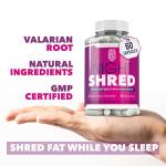 Night Shreds Sleep Support Fat Burner – 60 Capsules
