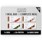 SANS Gluten-Free Meal Replacement Protein Bar Pack