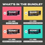 ROAM Keto Protein Bars - Low Calorie Snack Bundle