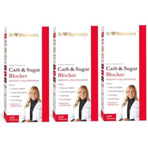 Dr. Stephanie's Carb & Sugar Blocker - 3 Pack
