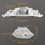 Chevy V8 Dual Plane Intake Manifold for 1996-2002