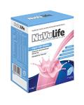 NuVu Life Strawberry Protein Shake for Weight Gain