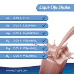 NuVu Life Strawberry Protein Shake for Weight Gain