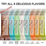 G2G Peanut Butter Coconut Protein Bars - 32 Count