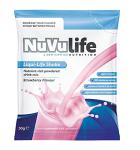 NuVu Life Strawberry Protein Shake for Weight Gain