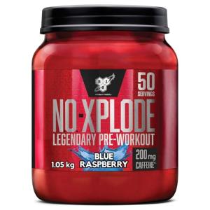 BSN N.O.-Xplode Pre Workout Powder, Blue Raspberry