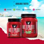 BSN N.O.-Xplode Pre Workout Powder, Blue Raspberry