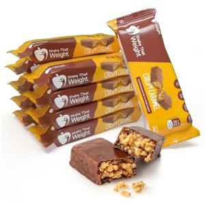 Crispy Caramel Protein Meal Bars – 10 Pack