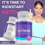 Keto Extreme Fat Burner with Vitamins - 60 Capsules