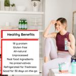 G2G Almond Chocolate Chip Protein Bars - 32 Count