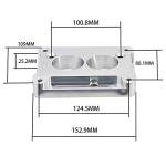 Chevrolet TBI Intake Adapter for 2-Barrel Carbs