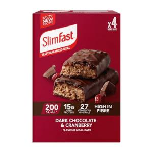 SlimFast Dark Chocolate Cranberry Protein Meal Bar