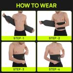 Bionix Sweat Belt for Weight Loss and Tummy Trimming