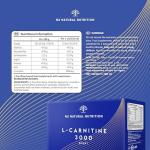 L-CARNITINE 3000 Pre-Workout Booster - Vegan Fat Burner