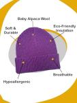 Cozy Baby Alpaca Beanie Hat for All Sizes