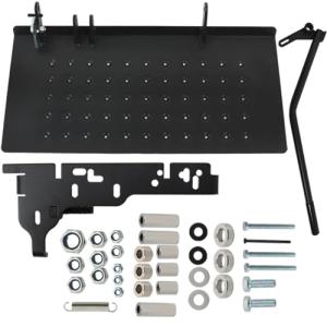 Discharge Chute Blocker for Lawn Mowers