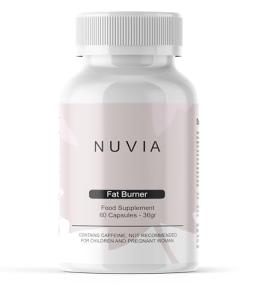 Nuvia Fat Burner - 60 Veggie Capsules for Weight Loss