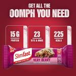 SlimFast Very Berry Meal Replacement Bars, 16 Pack