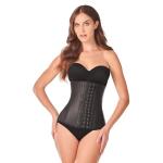 ANN CHERY Women's Latex Waist Trainer Corset - Black