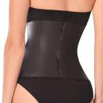 ANN CHERY Women's Latex Waist Trainer Corset - Black