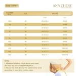 ANN CHERY Women's Latex Waist Trainer Corset - Black