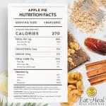 EatToHeal Apple Pie Organic Protein Bar