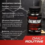 CalmLean Stimulant-Free Fat Burner, 60 Capsules
