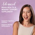 Brain Focus Supplement with Ashwagandha & B Complex