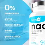 NAD+ Nicotinamide Riboside 300mg - 90 Vegan Capsules