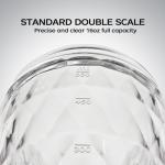 Electric Protein Shaker Bottle with Storage 24oz