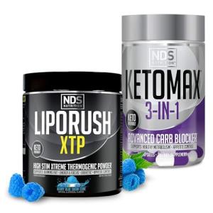 Liporush Thermogenic Powder & Keto-Max Carb Blocker