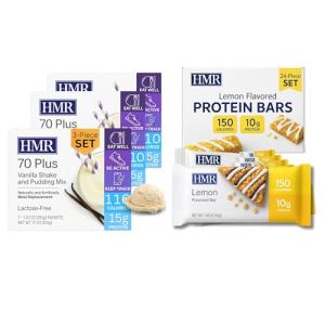 HMR 70 Plus Vanilla Meal Replacement Shake & Bars
