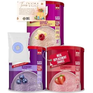 SlimFast Strawberry Blueberry Raspberry Meal Shake Bundle