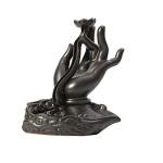 Lotus Buddha Backflow Incense Burner for Relaxation