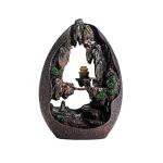 Ceramic Waterfall Incense Burner for Relaxation