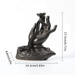 Lotus Buddha Backflow Incense Burner for Relaxation